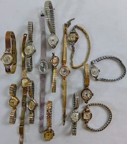 (15) HELBROS LADIES WRIST WATCHES
