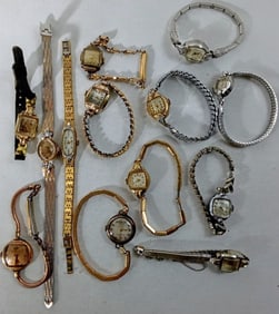 (13) BENRUS LADIES WRIST WATCHES
