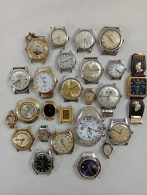 (25) MIXED WATCH MOVEMENTS