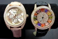 (2) FASHION LADIES FUN WATCHES