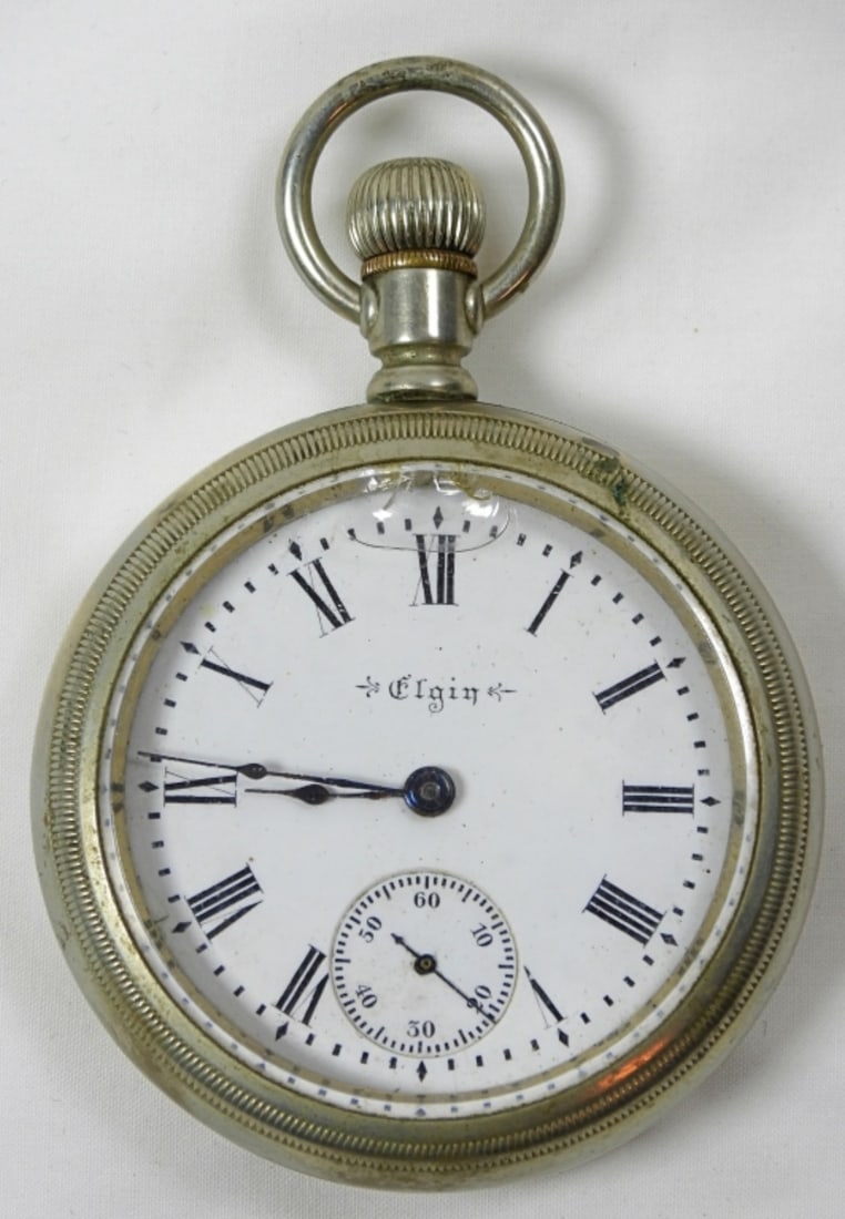 VINTAGE ELGIN POCKET WATCH (1 of 4)