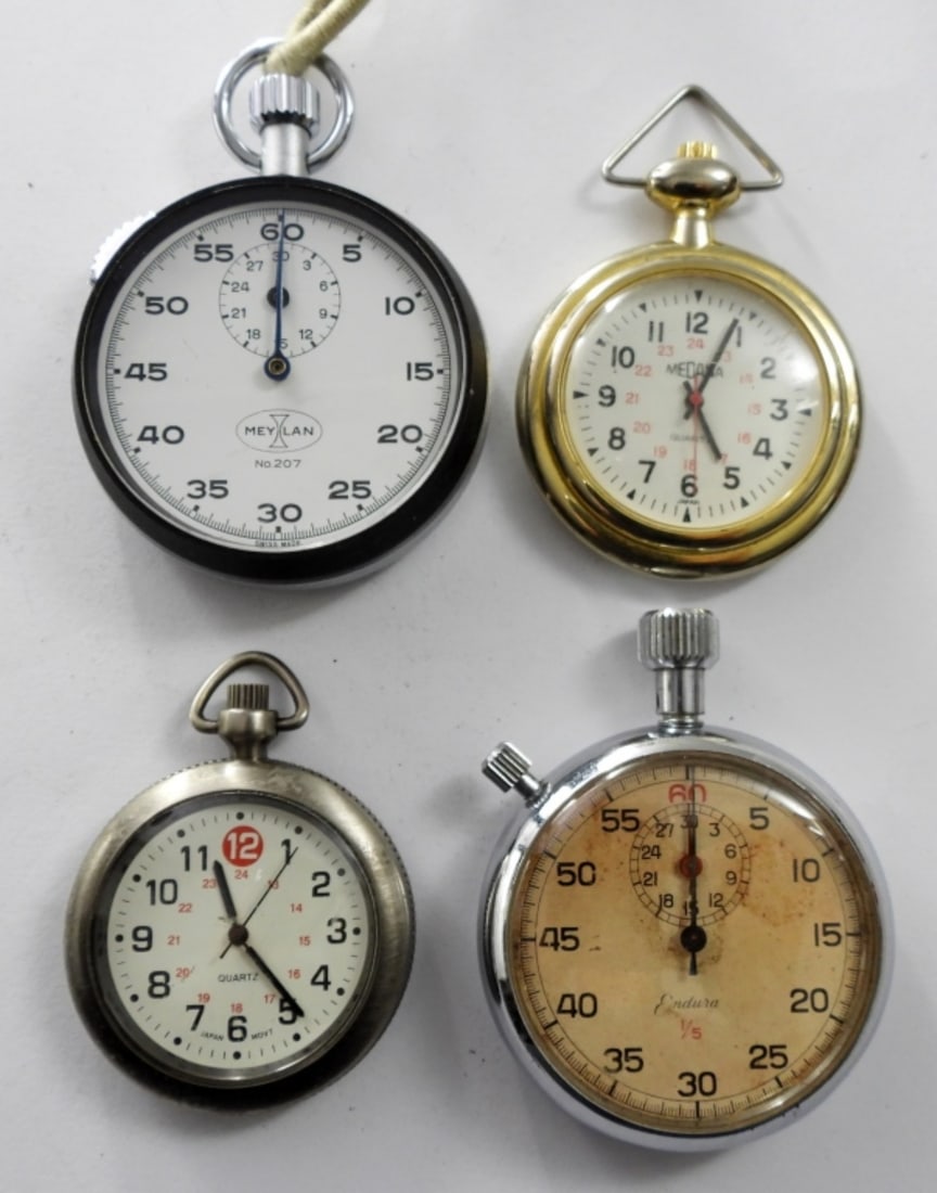 (2) WORKING STOP WATCHES plus (1 of 2)