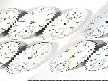 (6) POCKET WATCH MOVEMENTS