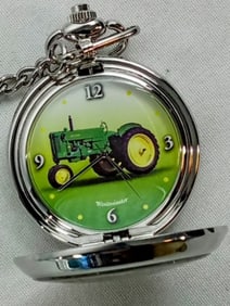 AVON "JOHN DEERE" POCKET WATCH