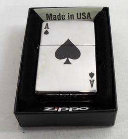 2000 SEALED ACE OF SPADES ZIPPO