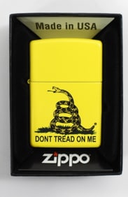 2021 SEALED DON'T TREAD ON ME ZIPPO
