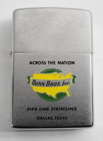 '66 UNFIRED PAT. 2517191 ADVERTISING ZIPPO