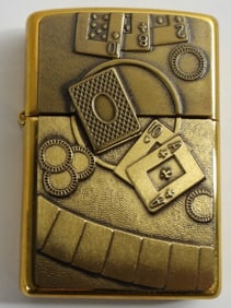 1999 UNFIRED FULL HOUSE ZIPPO