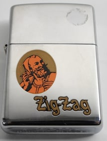 2000 SEALED ADVERTISING ZIG-ZAG ZIPPO