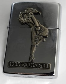 1993 SEALED VARGE GIRL ZIPPO