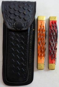 (2) FROST CUTLARY POCKET KNIVES