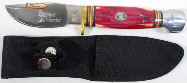STEEL WARRIOR PINK HANDLE