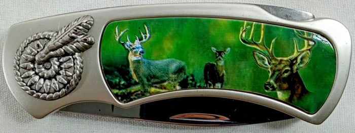 VINTAGE WILDLIFE KNIFE DEER