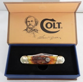 COLT CT-203 STAG POCKET KNIFE