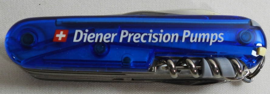 VICTORINOX CYBER TOOL UTILITY KNIFE: NEW IN BOX BLUE SWISS PRECISION UTILITY KNIFE