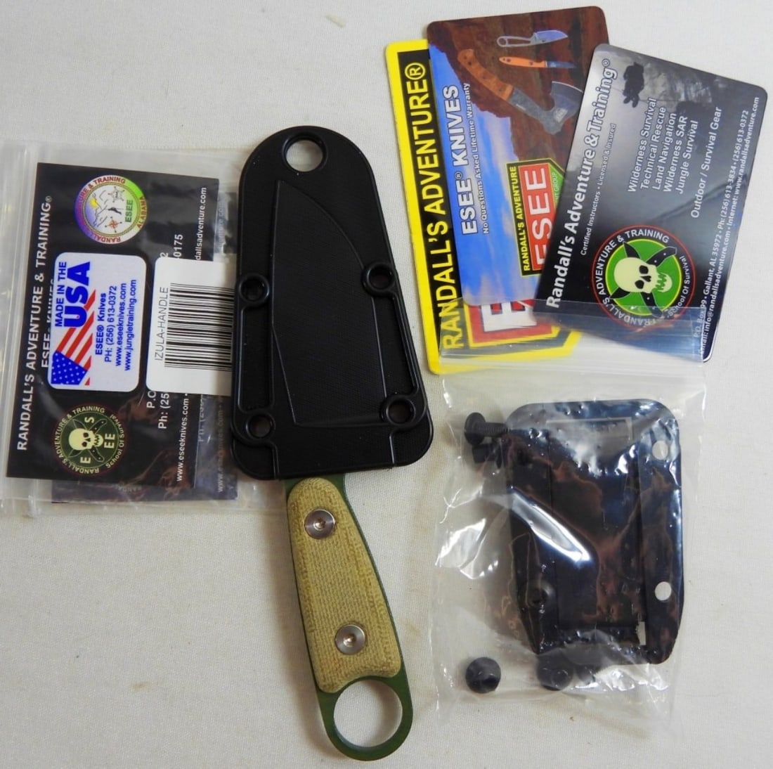 RANDALL'S ADVENTURE ESEE FIXED BLADE KNIFE (1 of 3)