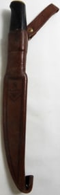 NOR MARK FILET KNIFE W/ LEATHER SHEATH
