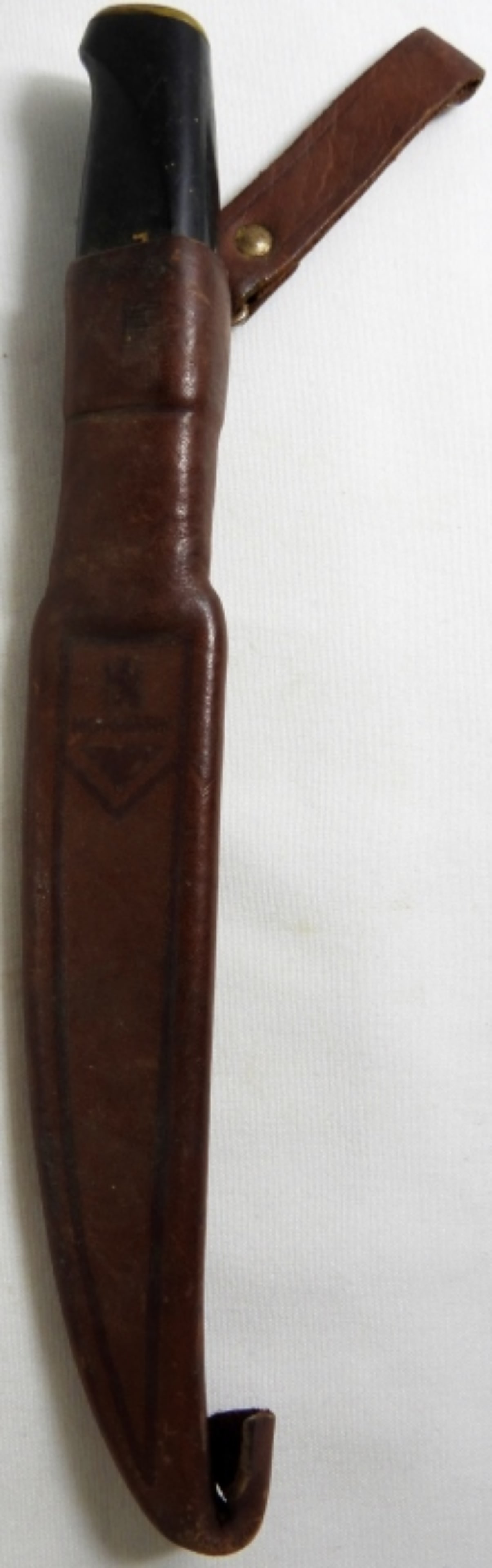 NOR MARK FILET KNIFE W/ LEATHER SHEATH (1 of 3)