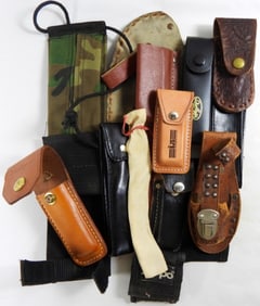 MIXED LOT (13) SHEATHS