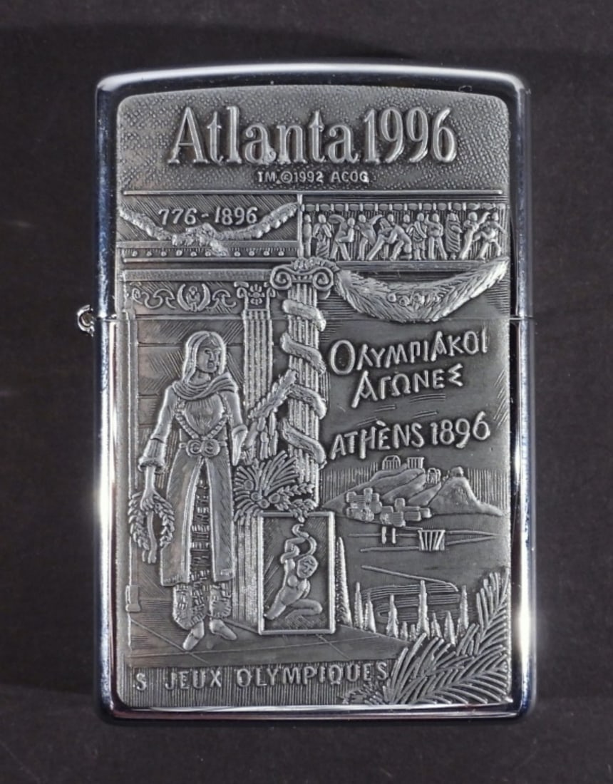 1996 SEALED ATLANTA OLYMPIC ZIPPO (1 of 3)
