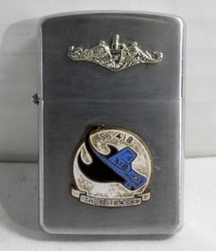 VINTAGE VULCAN USS THORN BACK LIGHTER