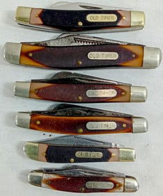 (6) OLD TIMER KNIFE LOT - NICE MIX