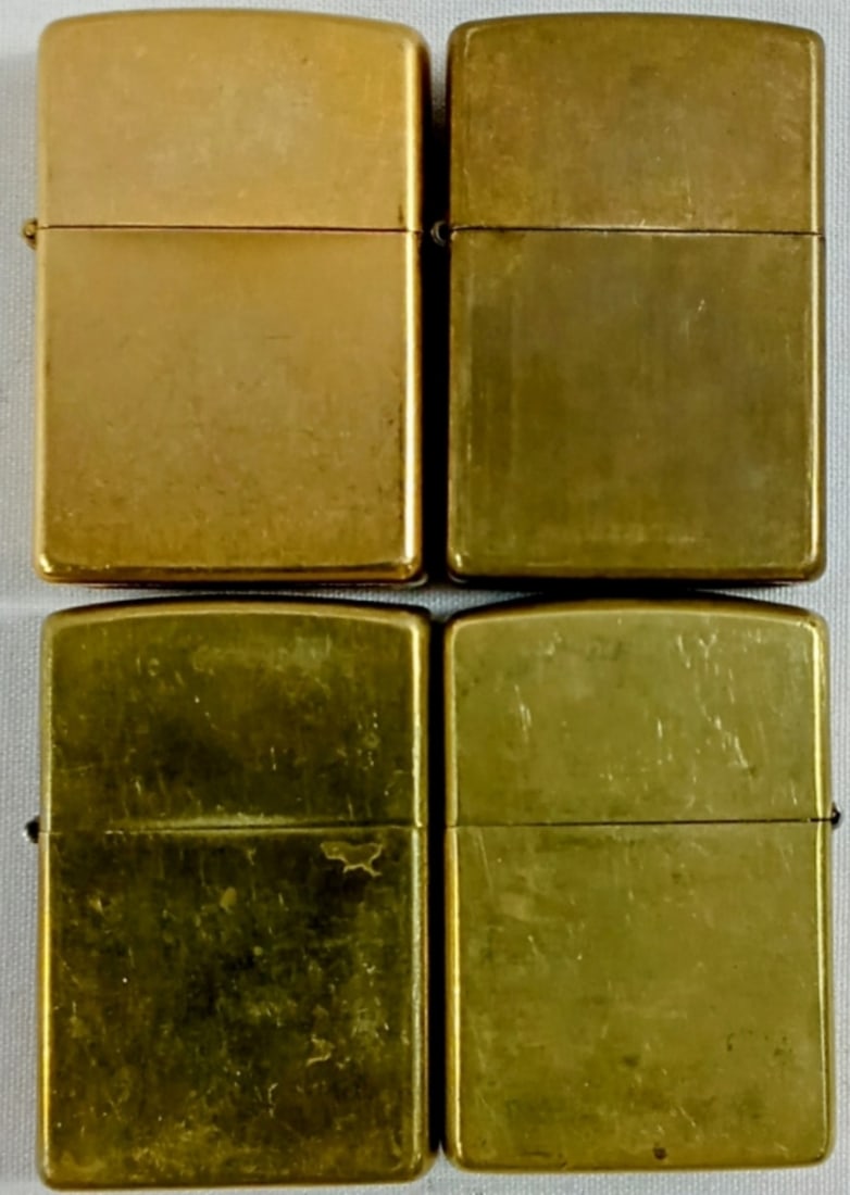 2 FIRED, 1 UNFIRED, 1 SEALED ZIPPOS (1 of 5)