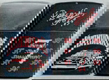 1 SEALED 1 UNFIRED  DALE EARNHARDT ZIPPOS