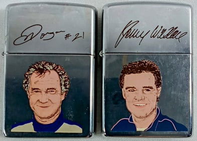 2 1993 SEALED NASCAR DRIVERS ZIPPOS