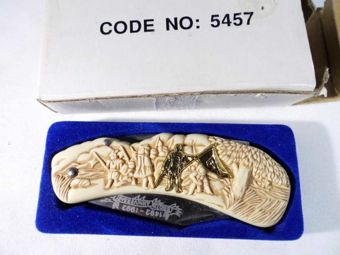 Anniversary Christopher Columbus Knife: 500th Anniversary Christopher Columbus knife
