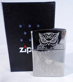 2000 SEALED OWL ANNE STOKES ZIPPO