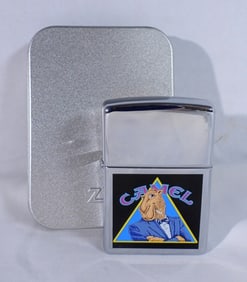 1997 SEALED JOE CAMEL TUXEDO TRIANGLE ZIPPO