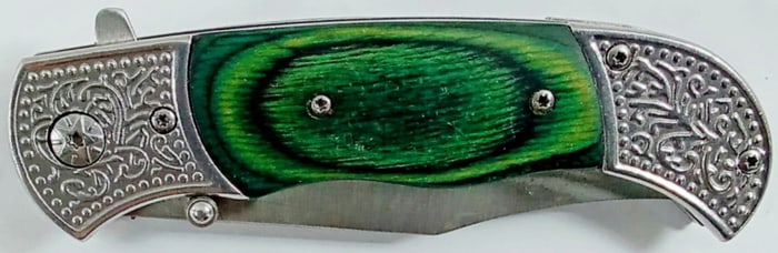 WILD TURKEY FOLDING LOCK BACK KNIFE