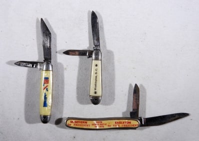 POLITICAL KNIFE LOT
