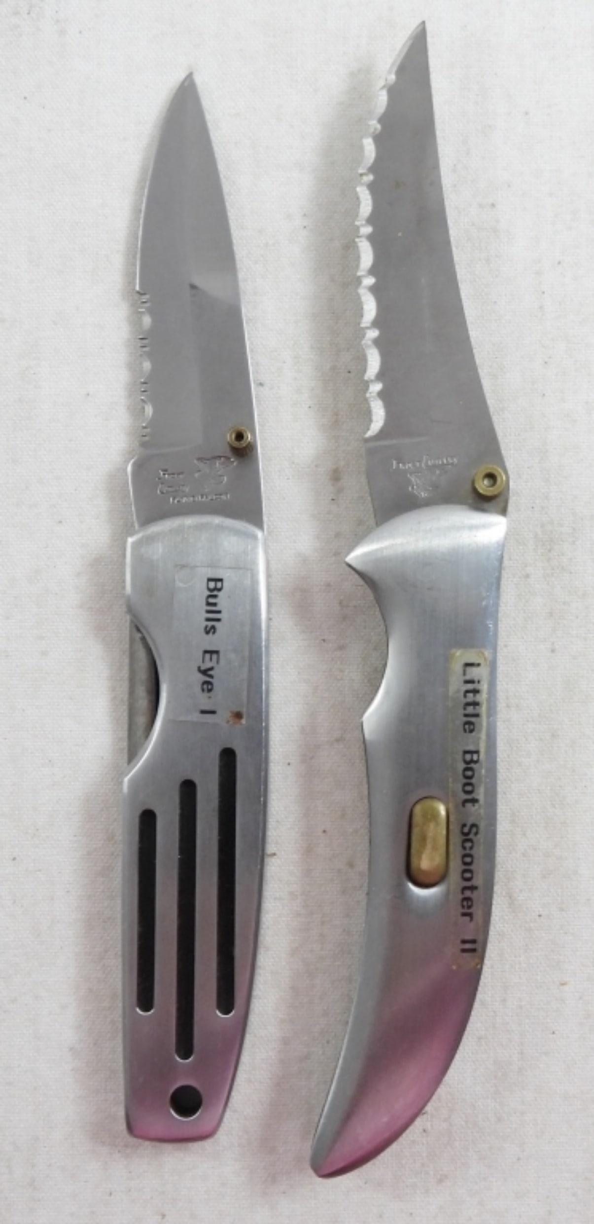 (2) FROST CUTLERY SINGLE BLADE KNIVES (1 of 4)