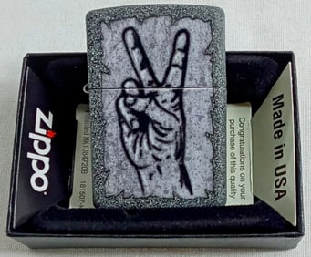 2021 SEALED GRAFFITI PEACE ZIPPO