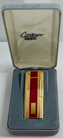 1980'S FIRED CONTEMPO BUTANE ZIPPO