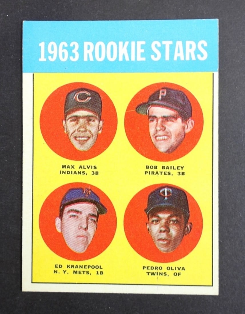 1963 TOPPS #228 Rookie Stars Card (1 of 2)