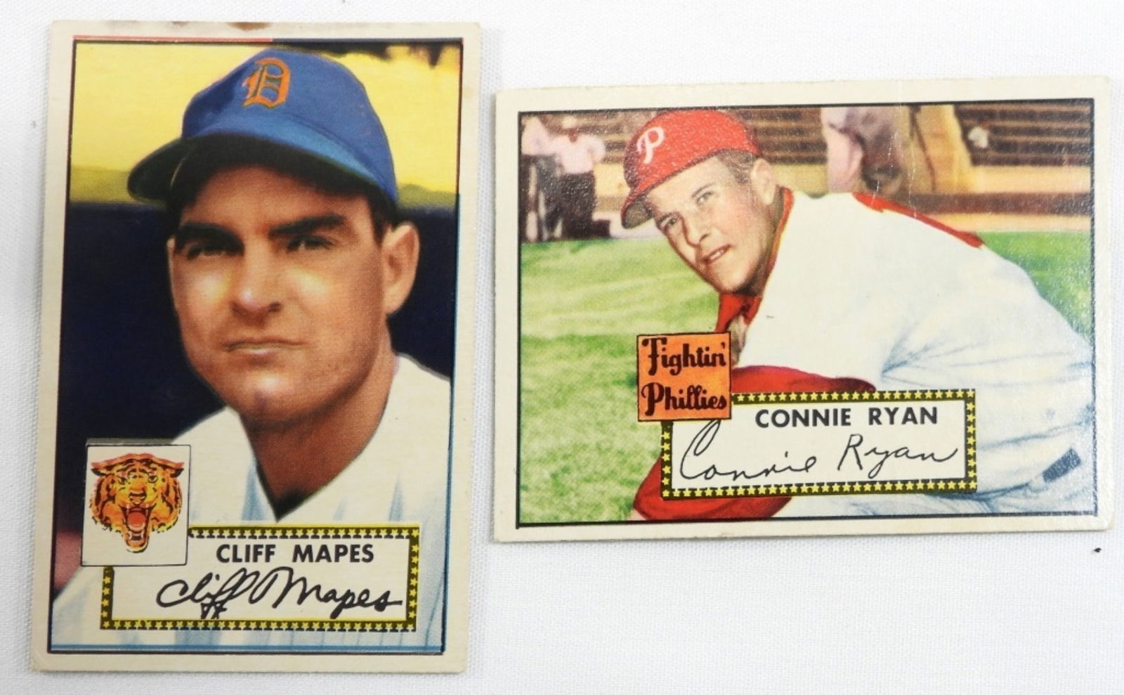 2 1952 TOPPS  Baseball Player Cards (1 of 5)