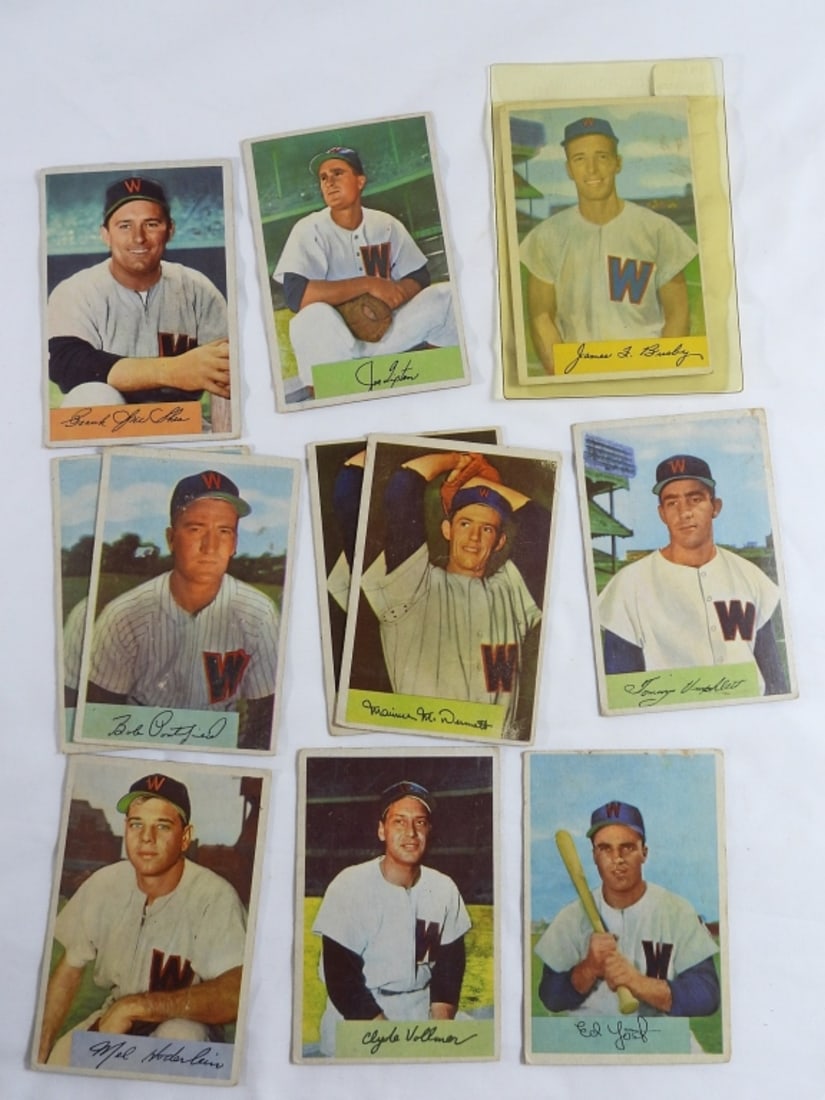 (11) 1954 Bowman Cards (1 of 2)