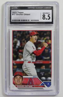 2023 Topps Shohei Ohtani #17 CGC 8.5: CGC 2023 TOPPS Shohei Ohtani #17 NM/MINT, 8.5, 1401019968006