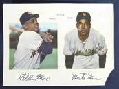1952 Star-Cal Decal 90-A Mays/Irvin