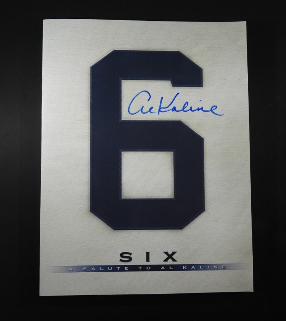 A Salute To Al Kaline Book Signed (1 of 2)