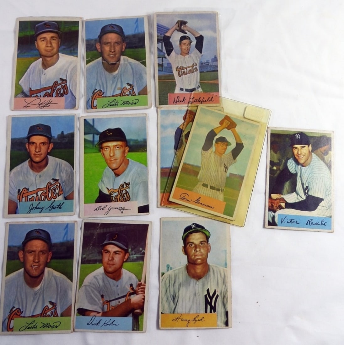 (11) 1954 Bowman Cards (1 of 2)