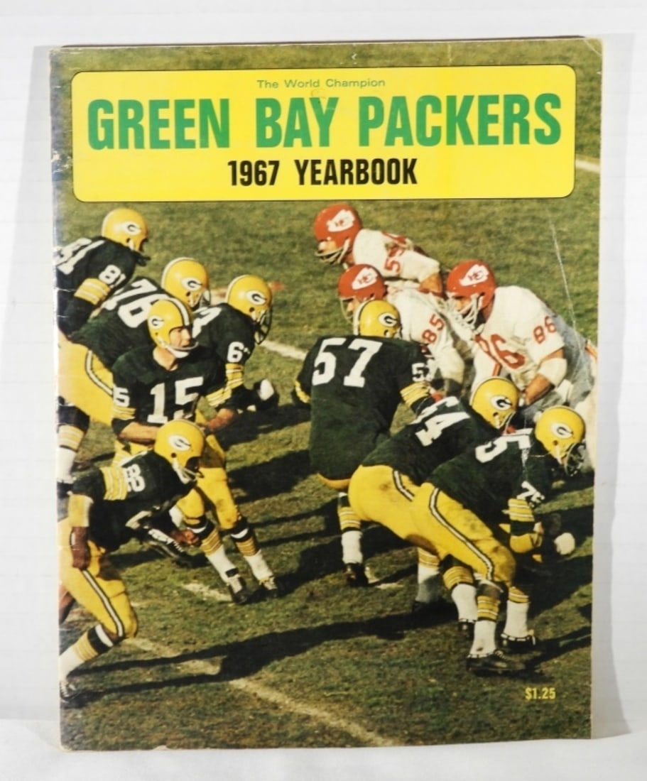 1967 Green Bay Packers Yearbook: The World Champion