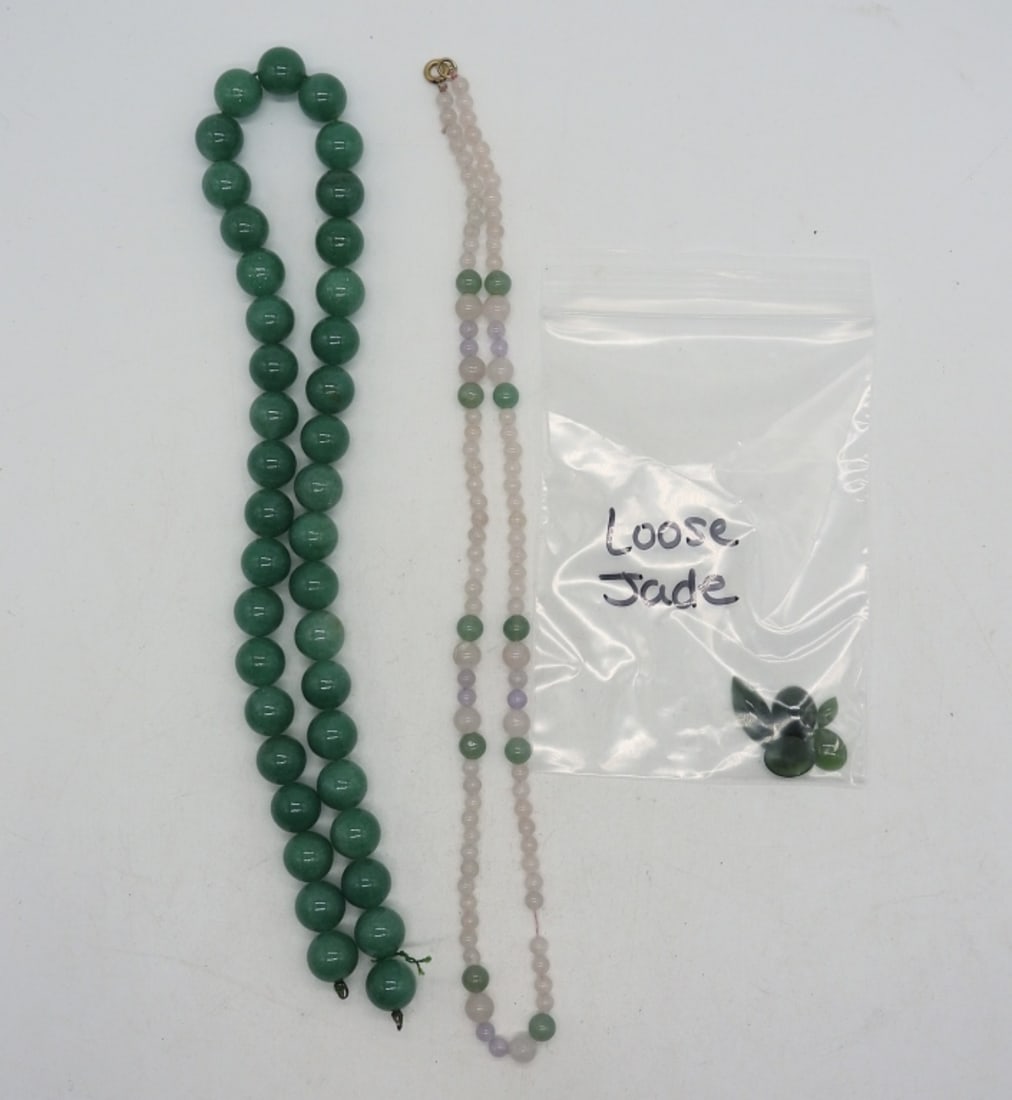 JADE LOOSE BEADS & GEMSTONES (1 of 2)