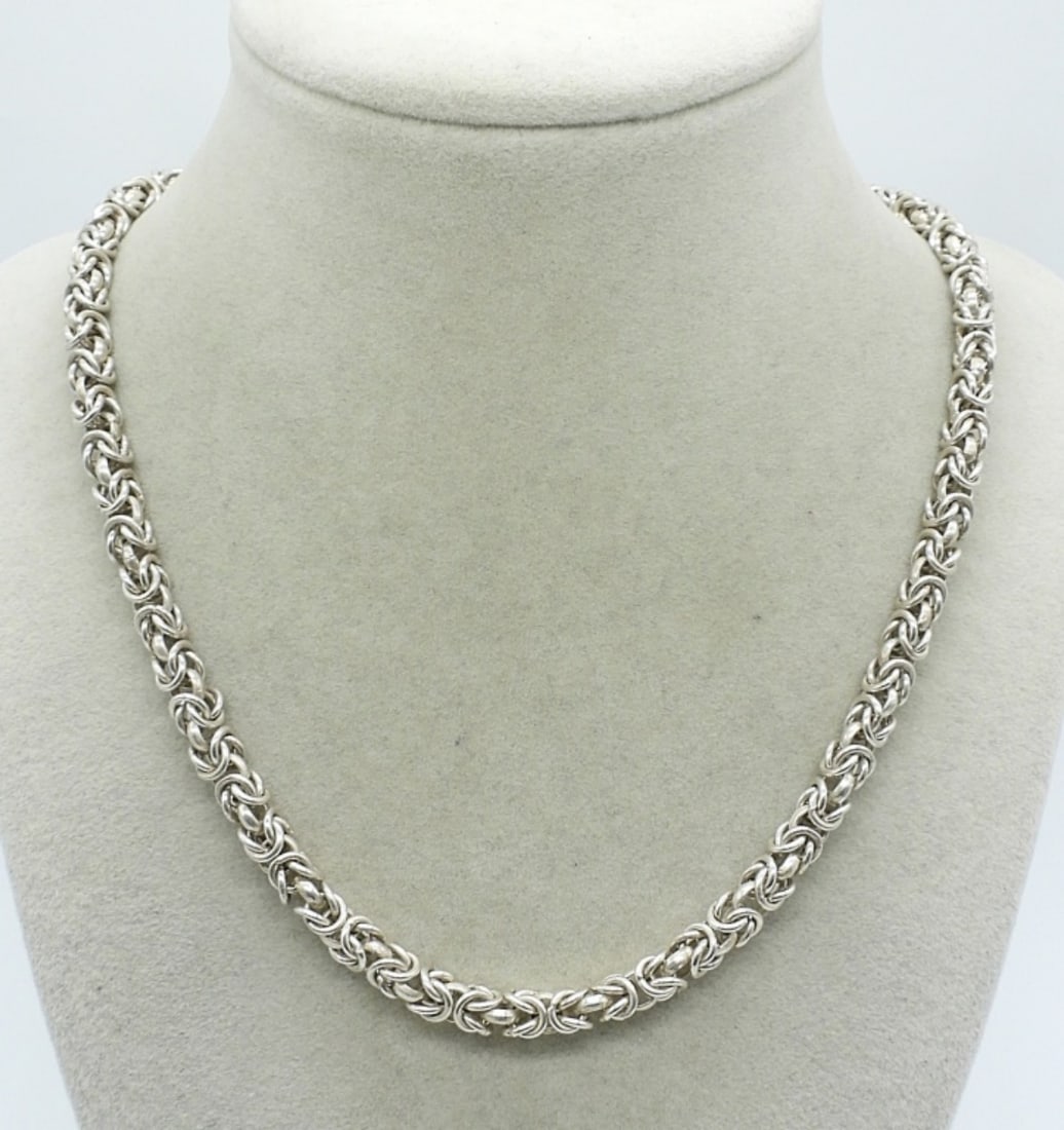 STERLING BYZANTINE NECKLACE (1 of 2)