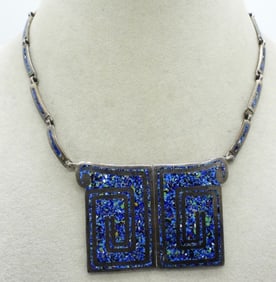 MARGOT DE TAXCO INLAID NECKLACE