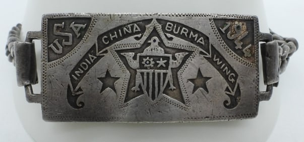 INDIA CHINA BURMA WING BRACELET 925