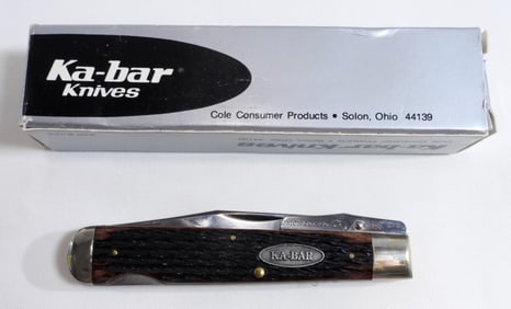 Ka-Bar Swing Guard Dog Head Pocket Knife